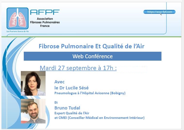 L'AFPF Organise Mardi 27 Septembre Une Visio Conférence Sur Le Thème De ...